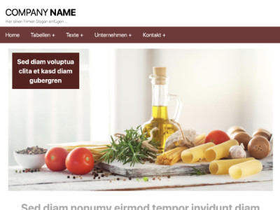 Internetseite für Gewerbetreibende