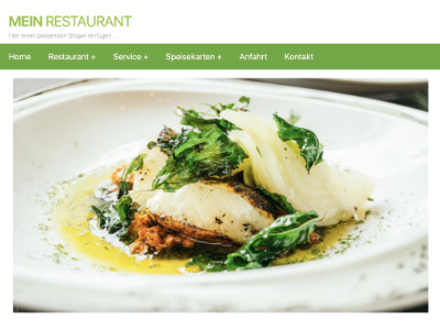 Internetseite für Catering